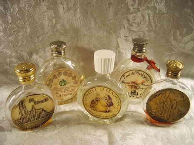 Eau de Cologne Uhrenflacons